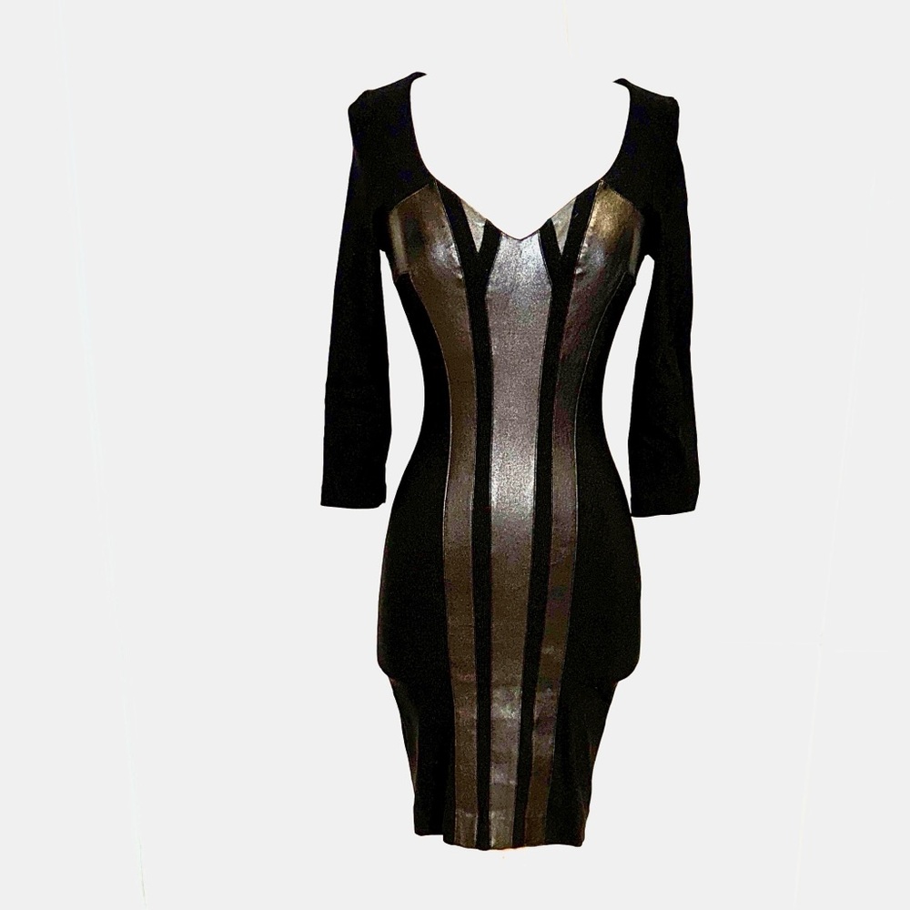 Chic Black Midi Dress